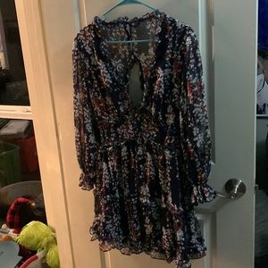 Floral dress size small